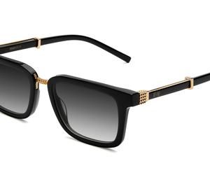 9FIVE Bishop Black & Gold – Gradient Sunglasses